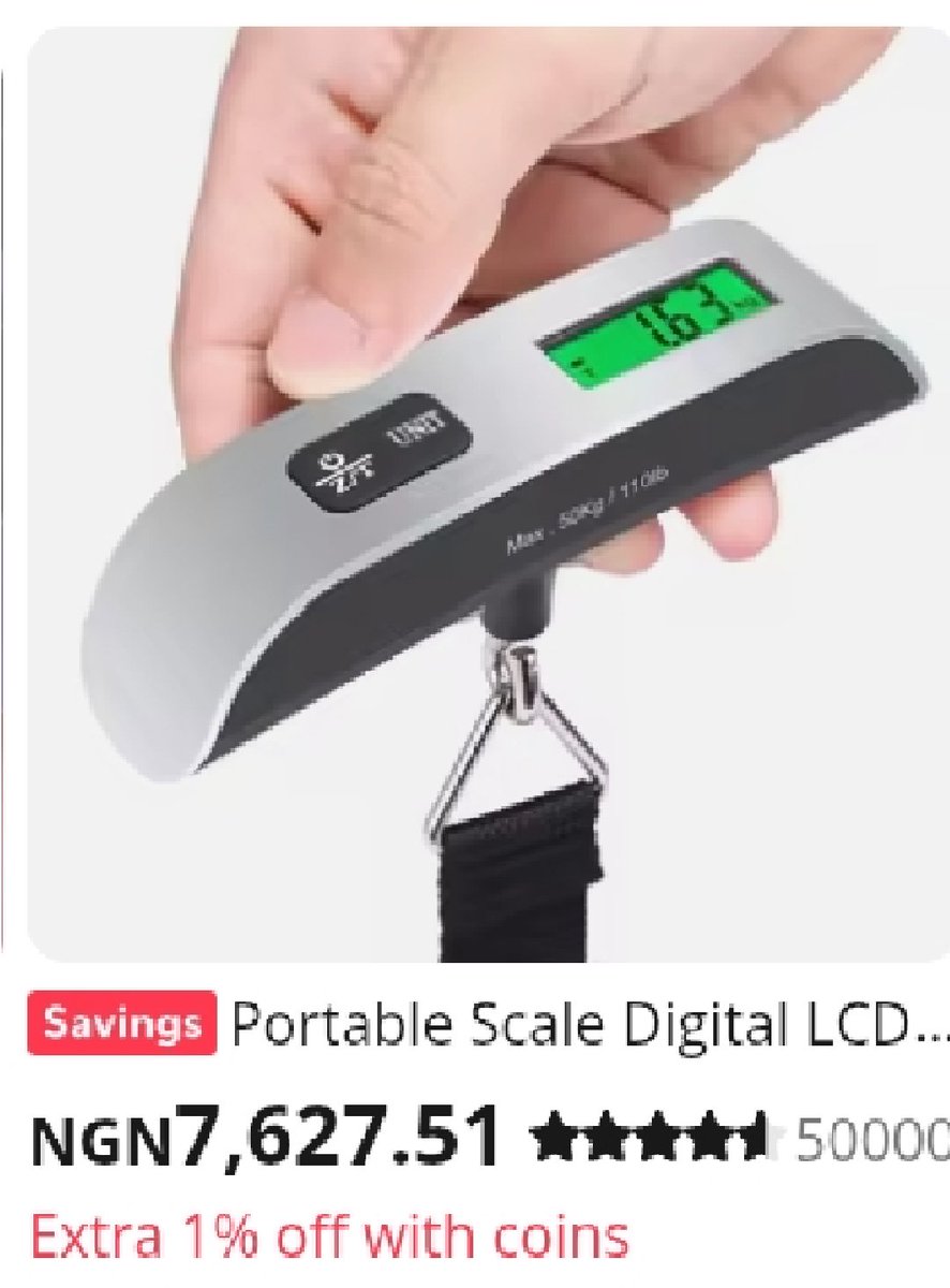 Portable Scale Digital LCD Clippers bit.ly/3W6tdvL