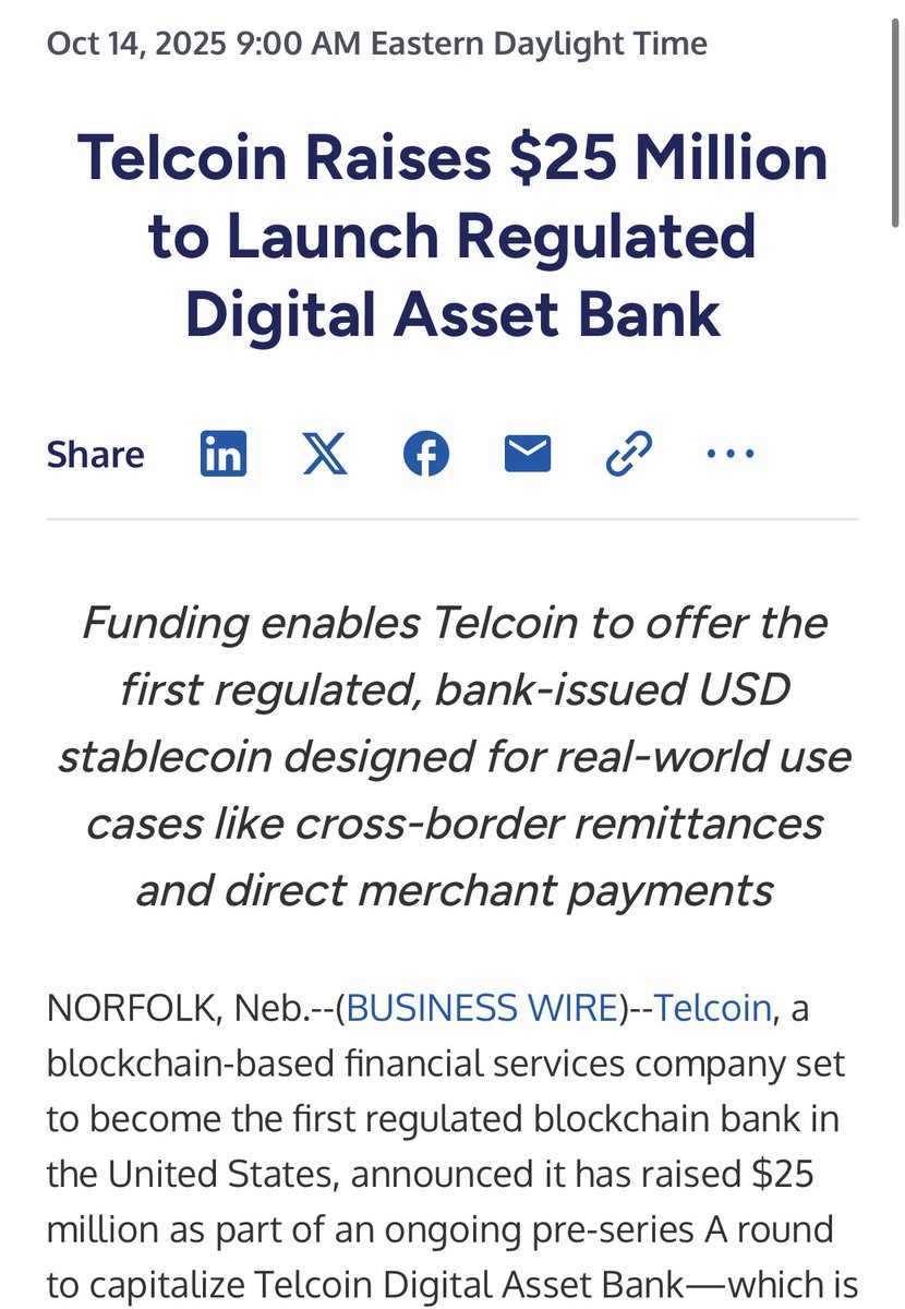 IT’S HAPPENING 💥 $TEL #Telcoin