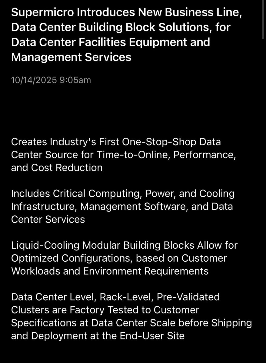 theresa_perrin's tweet photo. $SMCI - here is the news!! Nice to see we have some green on this bloody day. 😊 https://t.co/ojBHIYJY9V