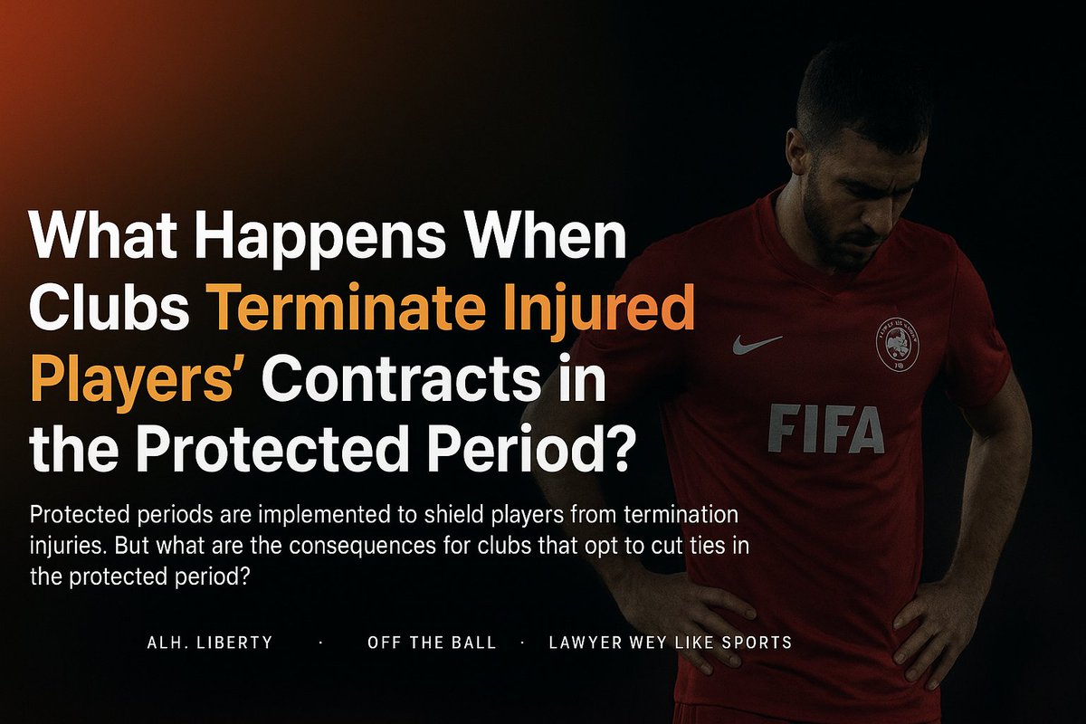 What Happens When Clubs Terminate Injured Players' Contracts in the Protected Period?

The Court of Arbitration for Sport (CAS) in CAS 2023/A/10150, Club Al Faisaly v. Ahmed Achraf Mohamed Feki &amp; FIFA, assessed whether a Saudi club could avoid FIFA's automatic registration ban