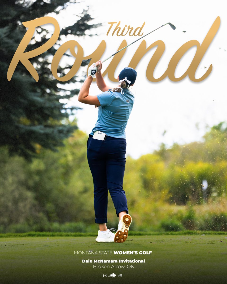 18 holes left to play in Broken Arrow! 😼

🏆 Dale McNamara Invitational
📍 Broken Arrow, Okla.
⛳️ Cedar Ridge Country Club
🕘 7:30 a.m. MT
📈 bit.ly/4h5MvLg

#WYP | #GoCatsGo