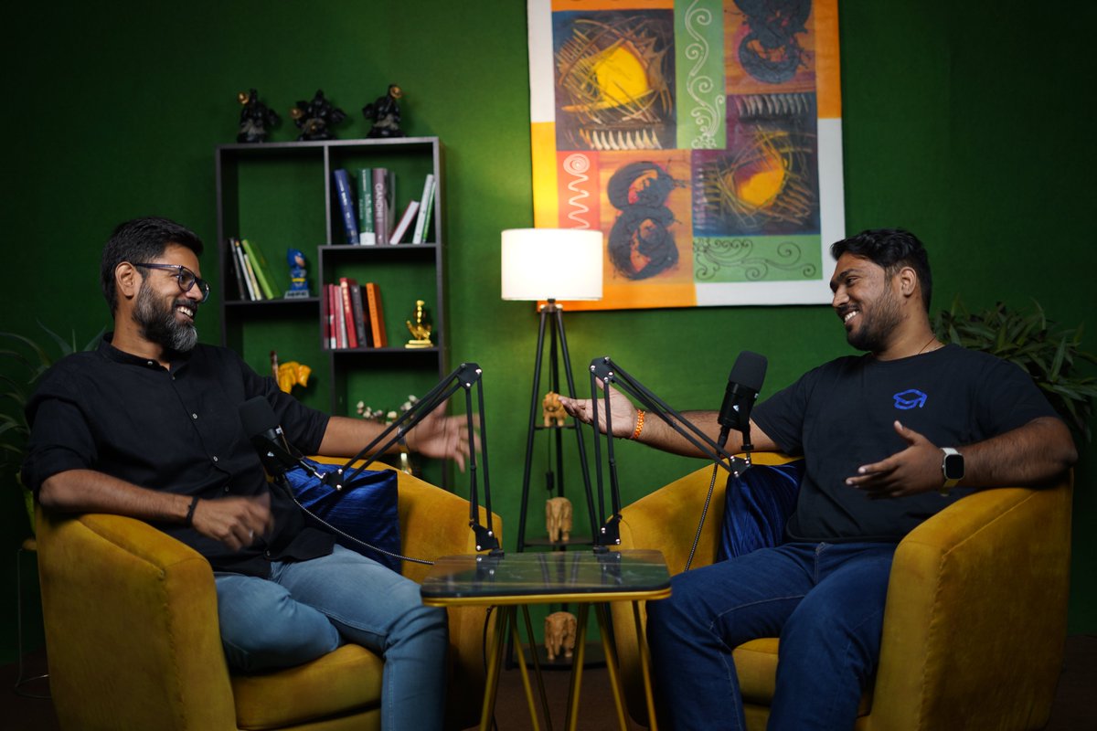 Exampredict's tweet image. We at #Eptalk are good to go live with our first podcast with our special guest Mr Tushal Suhalka founder and CEo of Regrip India Pvt. Ltd.

Stay tuned 🛎️