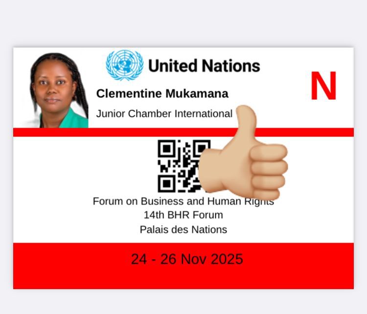 I’ll be attending the #14thUN Forum on #BusinessAndHumanRights at the Palais des Nations in #Geneva from 24–26 November 2025!

I’m truly looking forward to learning, connecting, and be inspired by other change makers 
#BusinessAndHumanRights 
#UNForumBHR 
#Geneva 
<a href="/jcileaders/">JCI</a>