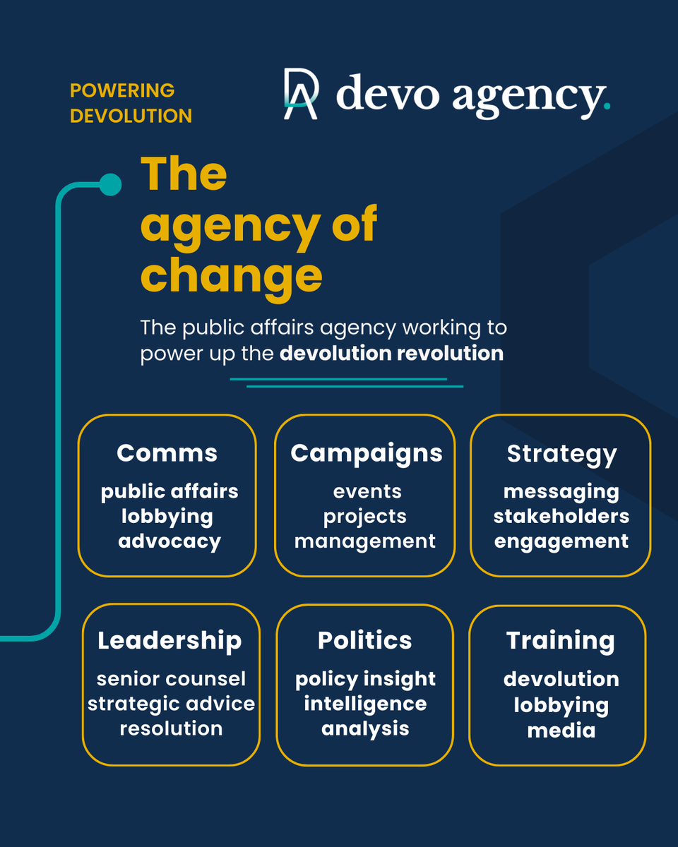 devo_agency's tweet photo. The Devolution Bill is going into its 2nd sitting of the Committee Stage today.

By next May almost 70% of people in England will be represented by mayoral combined authorities. We’re here to back the #devolutionrevolution

Want to know more? Get in touch: hello@devoagency.co.uk https://t.co/F7eHnuoJvy