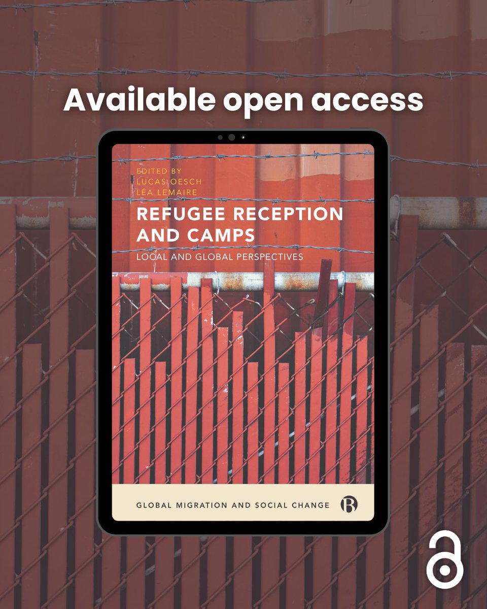 BrisUniPress's tweet image. ‘This vital collection offers rare, incisive insights into the entangled local and global dynamics shaping #RefugeeCamps within a uniquely global frame.’ Paolo Novak (@Terminalias), School of Oriental and African Studies (SOAS)

Publishing #OpenAccess: ow.ly/fHqE50X0NNO
