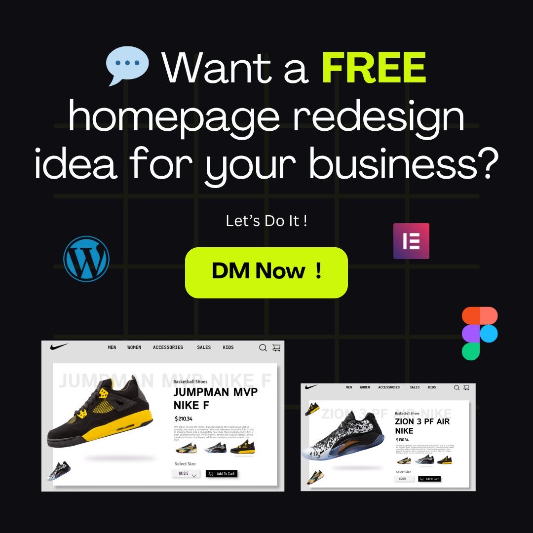KrishWebDesign's tweet image. Still relying only on Instagram or word-of-mouth?
A professional website =
✅ More trust
✅ 24/7 visibility
✅ Real sales
I help small businesses build modern websites that convert.
💬 DM for your own dream site !
🔗 Portfolio: fusionwebdesign.infinityfreeapp.com