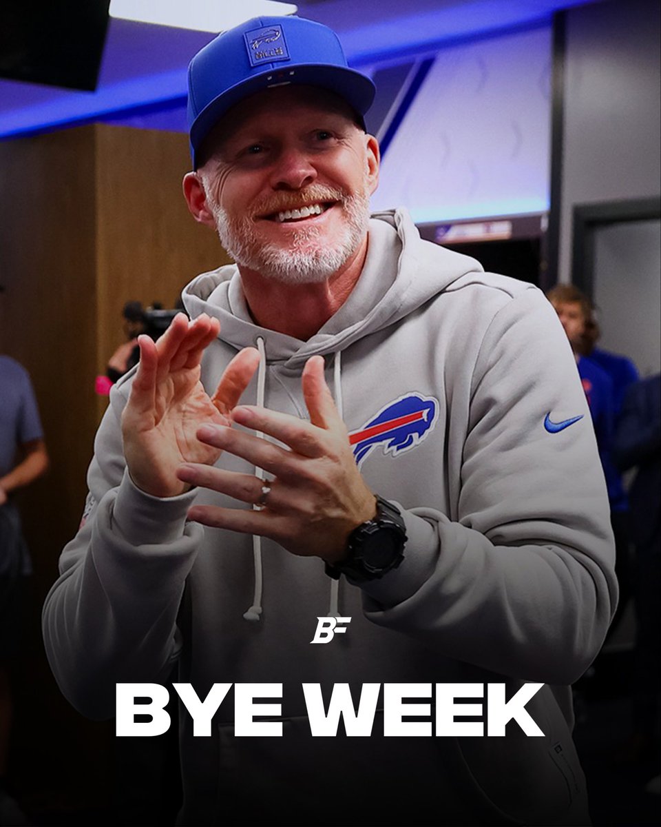 The Bills officially hit the BYE week.

I leave you with two things:
We’ve seen stretches like this before.
They’ve never NOT bounced back.

So let’s see what happens. I know it looks ugly, it’s hard to have hope, especially when you’re confident the team is missing some crucial