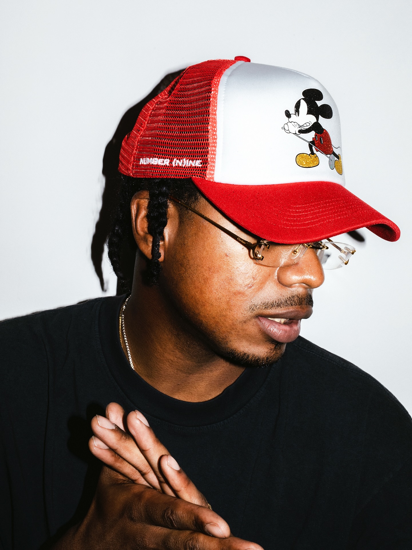 帽子 Supreme x Number (N)ine x Mickey Green Supreme Number (N)ine Mickey Mesh Back 5-Panel Green - US