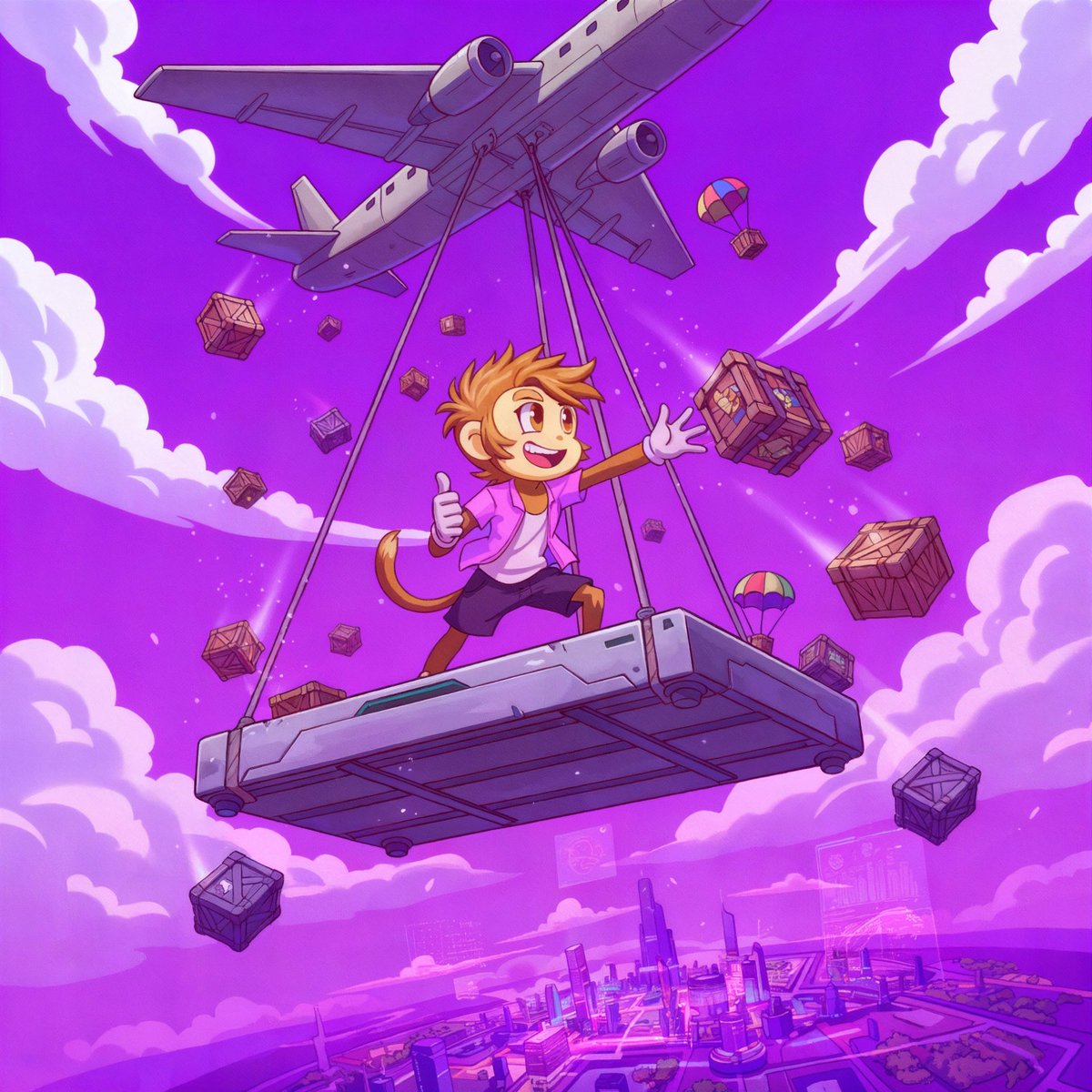 Lucky Monkeys tweet media