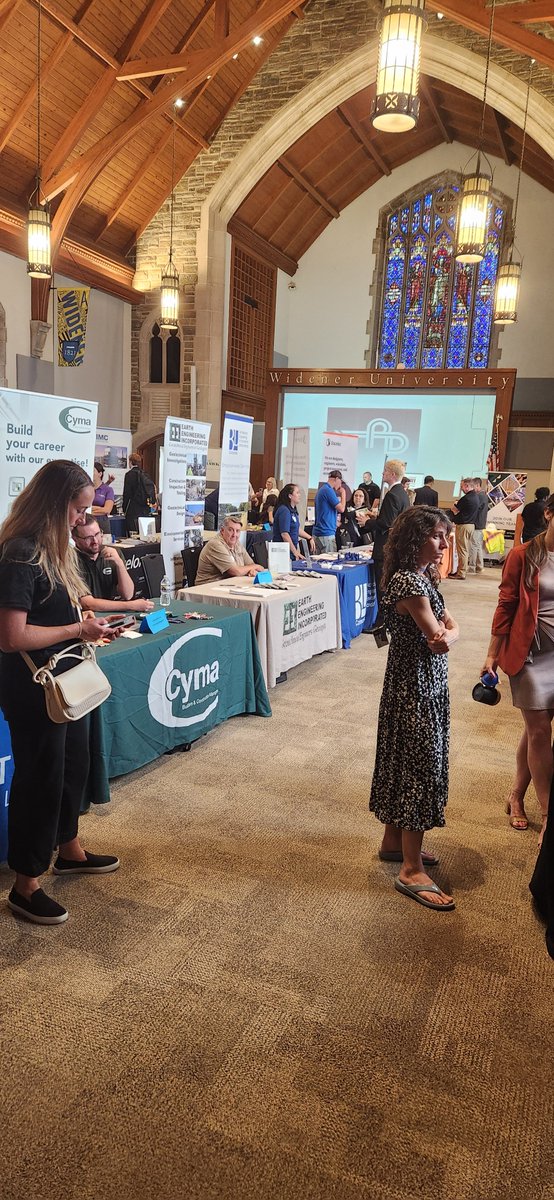 EarthEng's tweet image. We had a great time connecting with students at the Temple and Widener University career fairs this September! Always exciting to meet future engineers and share what life at Earth Engineering Inc. is all about.

#EarthEngineering #CareerFair #STEM #Engineering