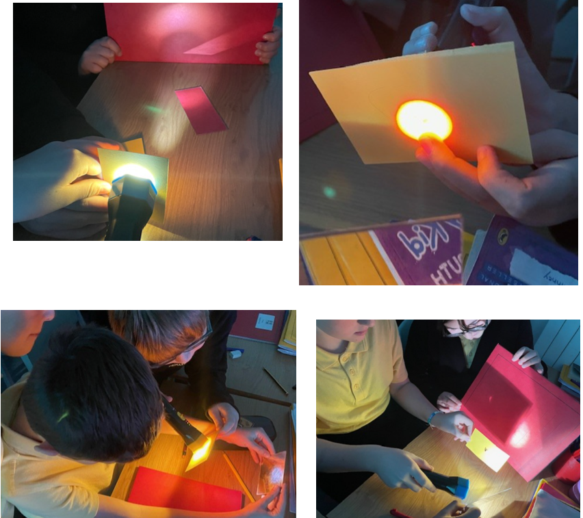 EastfieldPSHull's tweet photo. Great science work in 6LT this afternoon - investigating how light travels and can be reflected #epsscience https://t.co/BdPs5kUXPz