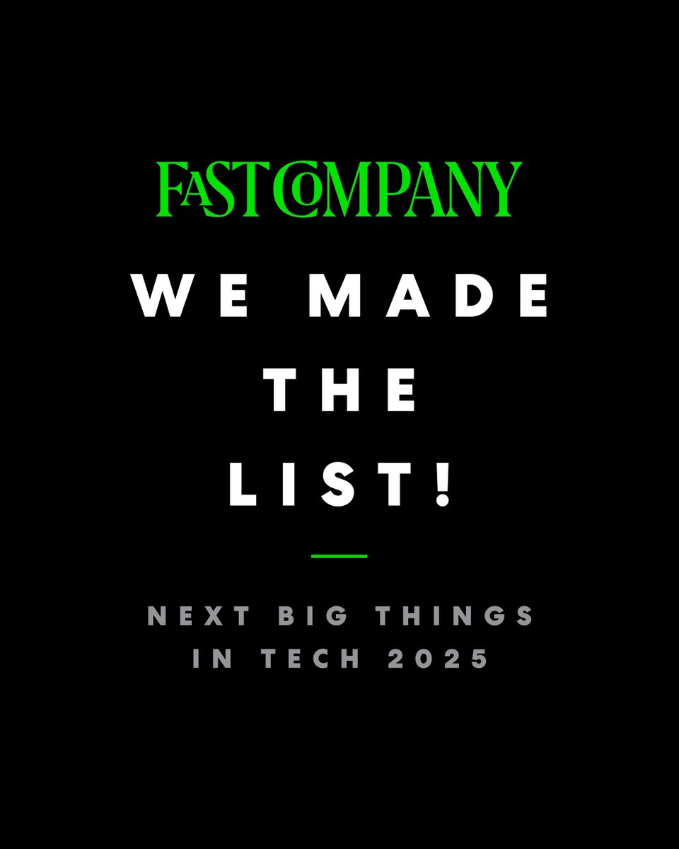 Tailscale's tweet image. We’re proud (and a bit humbled) to share that Tailscale has been named one of @FastCompany’s Next Big Things in Tech!

Huge thanks to the judges — and especially to our customers and community for making Tailscale what it is.

fastcompany.com/91411580/mid-m… 

#NextBigThingsinTech