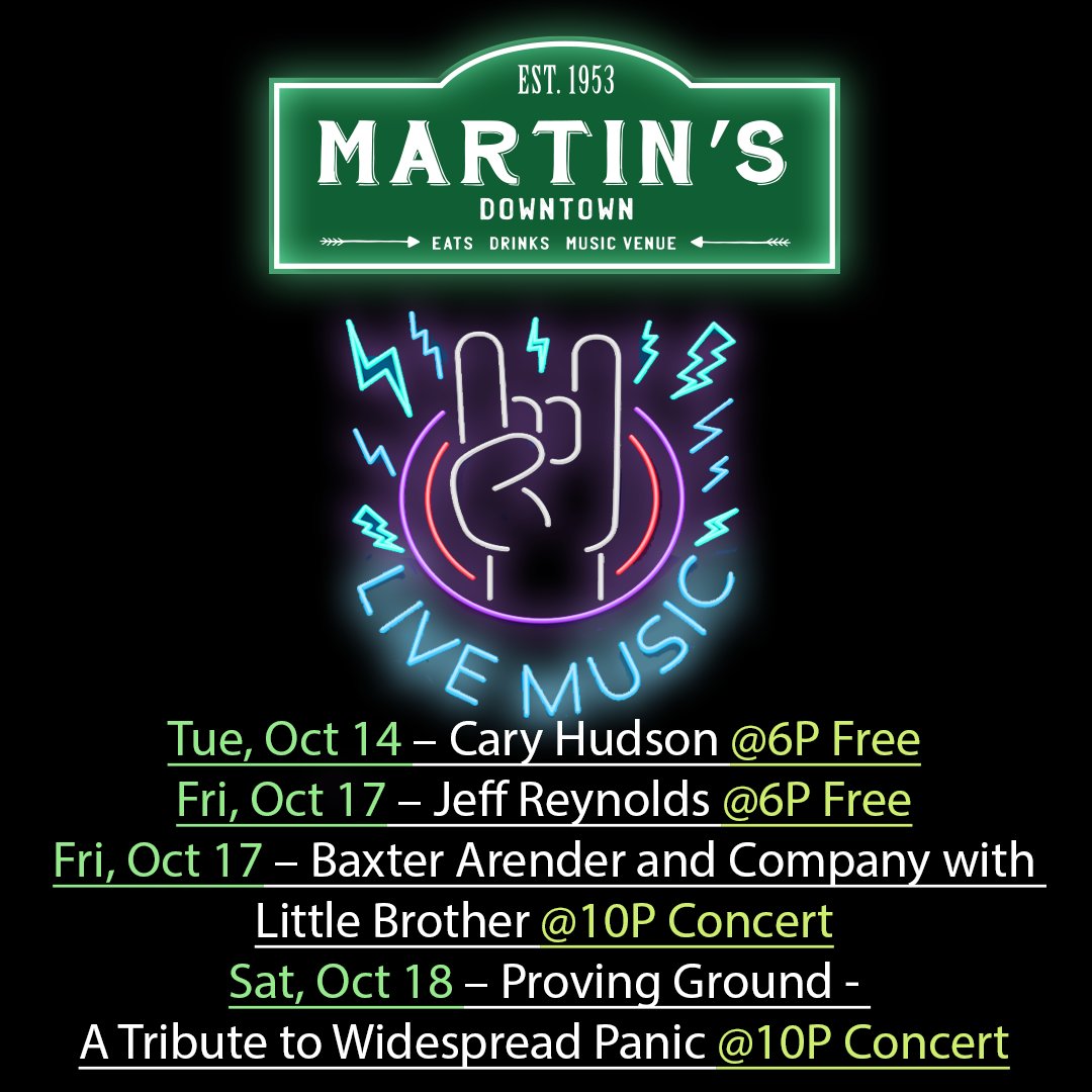 Martin's Downtown (@martinsbar39201) on Twitter photo 
