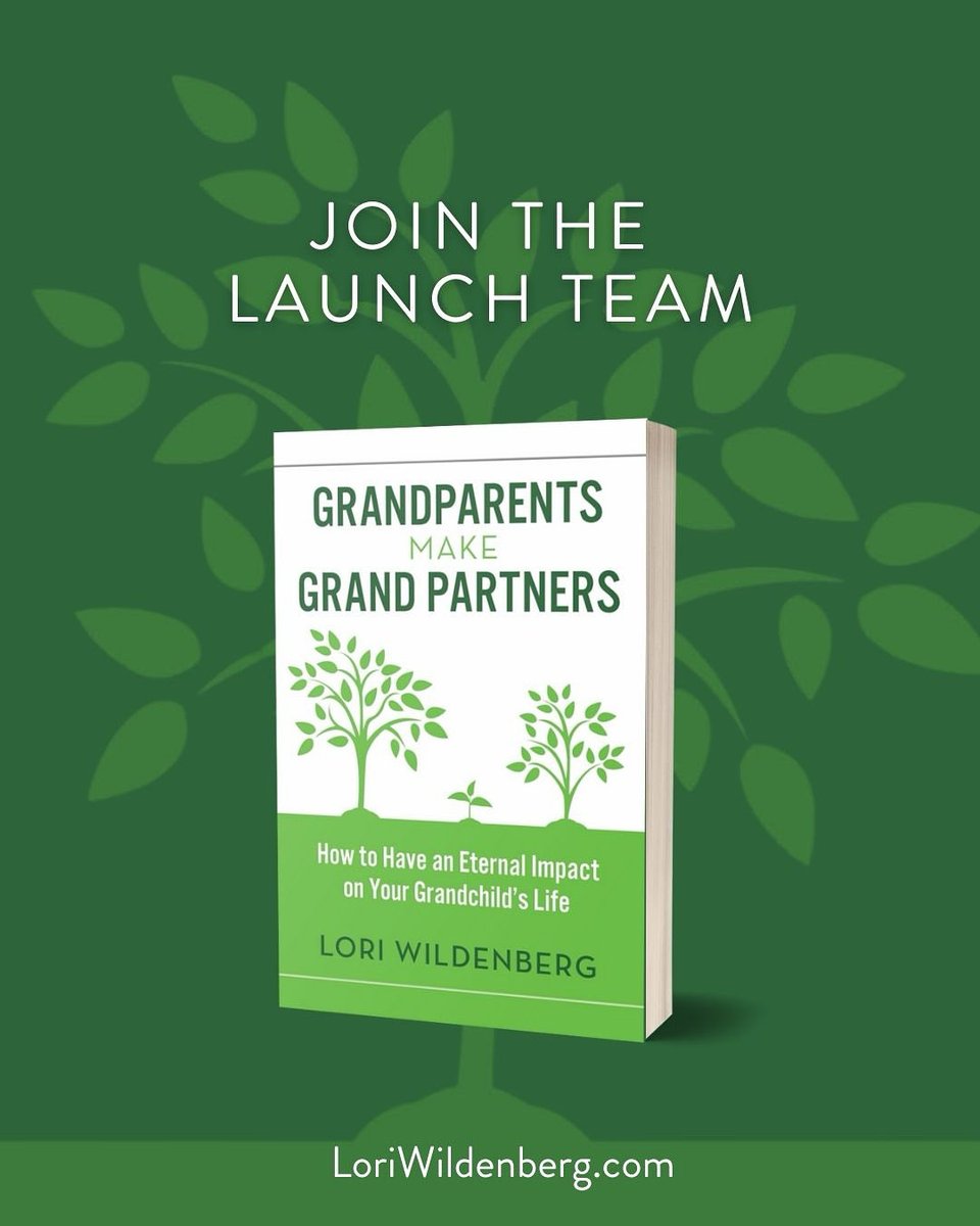 Today is the last day! Join the launch team for an early copy of the book and for conversations during the week about the book and more. Click here for more info or to join . bit.ly/GrandparentsMa… <a href="/D6Leader/">D6 Family Ministry</a>