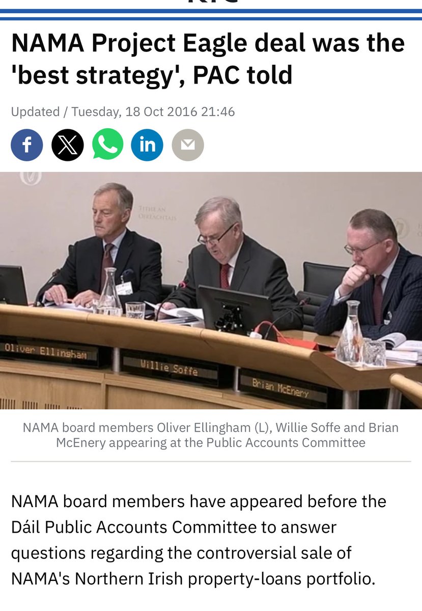 Is this Catherine Conolly's husband - on the board of NAMA?  The name matches but I have not verified.  

We did see her waffle about whether she represented vulture funds taking people's homes in her role as Barrister. 

 rte.ie/news/2016/1018… via <a href="/rte/">RTÉ</a>