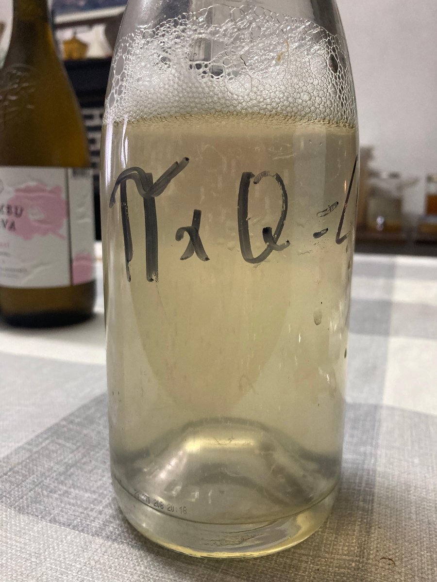 cbv84's tweet photo. Un gustazo poder compartir un buen rato con el amigo Txarli aka @zidernaut catando algunos de sus singulares fermentados elaborados en Bedaio, junto a la sierra de Aralar. Probando y aprendiendo! Se vienen cositas 🔝 Milesker, lagun🥂! https://t.co/NqZaHFkEJg
