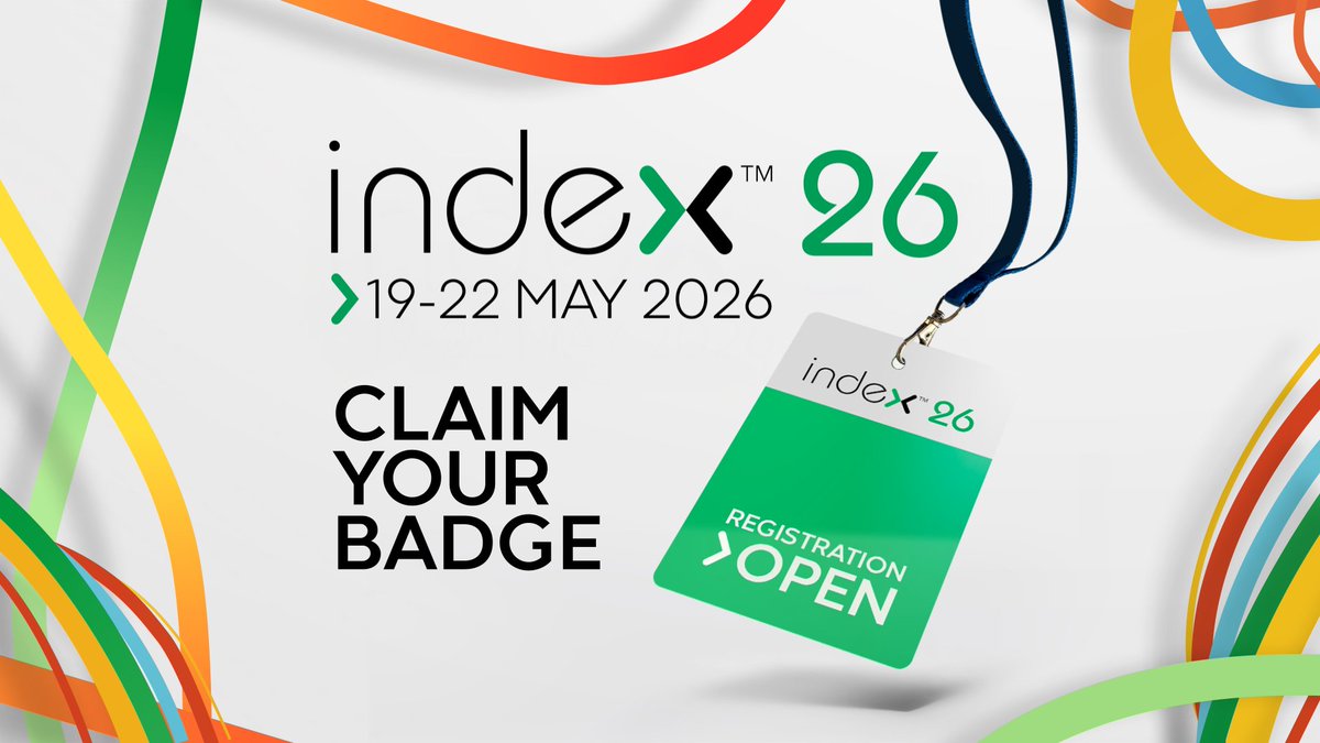 🌟 INDEX™26 Visitor Registration is NOW OPEN! 🌟

✨ Join the World’s Leading Nonwovens Exhibition. Meet industry leaders, explore cutting-edge innovations, and unlock new business opportunities.

🚨 Claim your badge here ➡ indexnonwovens.com/visit/visitor-…