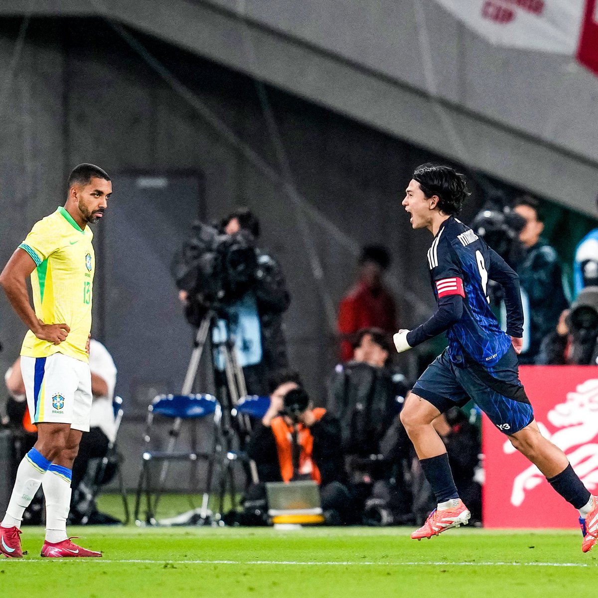 ModiAnoop1's tweet image. Japan cooked fr 🔥down 0-2 to brazil nd still pulled off a 3-2 comeback 💪 they showed their pure passion towards the game tbh they literally demolished brasil #japan #Brasil #JAPvsBRA #football