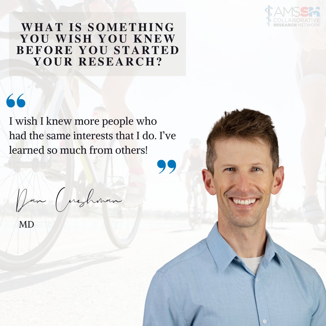 AMSSM_CRN's tweet image. Meet Dan Cushman, MD — Sports Med &amp;amp; PM&amp;amp;R physician at the Univ. of Utah, team physician for Utah Track &amp;amp; Field and Swimming &amp;amp; Diving. His research focuses on sports epidemiology, injury prevention &amp;amp; ultrasound-guided care.