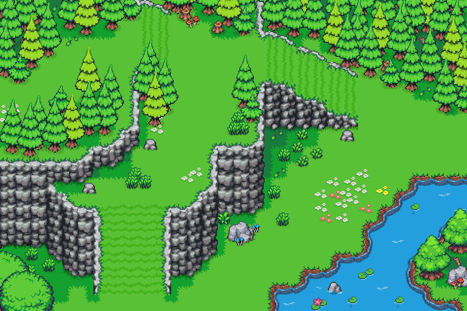 zedpxl's tweet image. Hello #PortfolioDay! 
I do #pixelart game assets