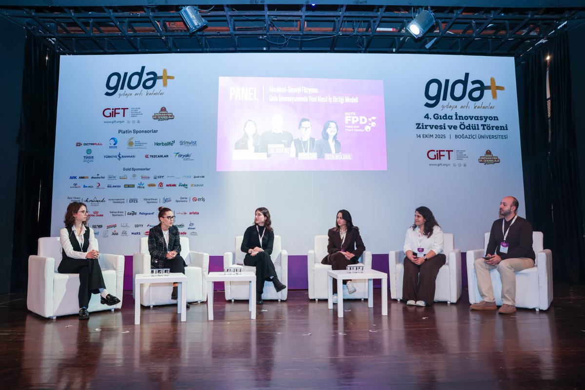 icim's tweet image. Akademi, kamu ve özel sektör temsilcilerinin bir araya geldiği 4. Gıda İnovasyon Zirvesi’nin destekçileri arasında yer aldık!

Tarımda sürdürülebilirlikten fonksiyonel ürün inovasyonlarına kadar bir çok önemli konu zirvede ele alındı.

#İçim #GıdaİnovasyonZirvesi