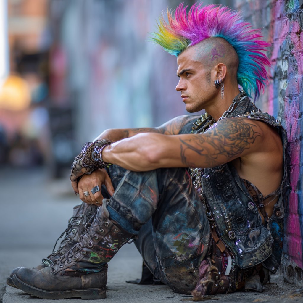 Unique930's tweet image. QT your Mohawk Vibe
#AIart #mohawk #Hair #vibe #aiartcommunity