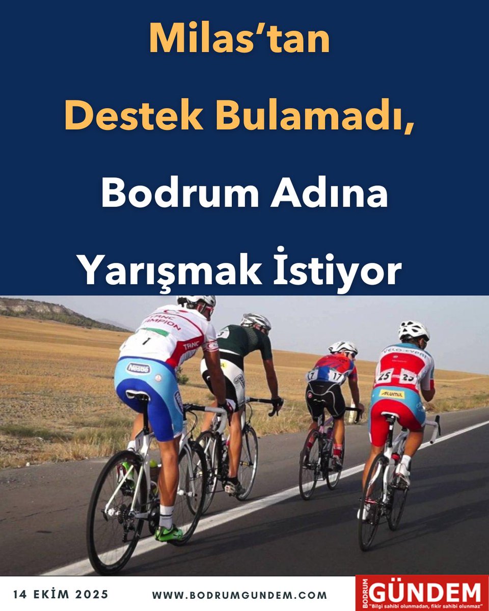 Milas’tan Destek Bulamadı, Bodrum Adına Yarışmak İstiyor bodrumgundem.com/2025/10/14/mil…
