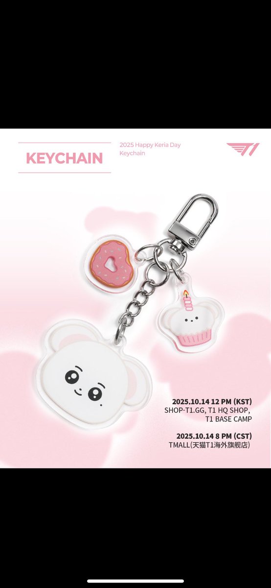 springfallph's tweet photo. Happy Keria Day GA 🐶 (can't end this day without a giveaway!!)

🩷 RT &amp; Like this tweet
🩷 Reply your fave @T1Keria photo/video 

🎁1 winner of his 2025 Birthday Keychain

*for ph only
*ends by midnight, must be willing to wait for prize to arrive (secured under neta) https://t.co/8IBxmATLvM
