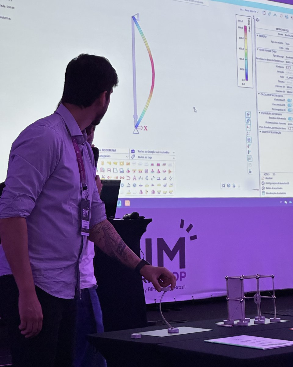 molamodel's tweet image. A look back at our presentation at BIM Workshop 2025, where we had the chance to compare the physical behavior of Mola models with the digital analysis.
How tangible experimentation can validate and enhance the understanding provided by structural calculation tools.