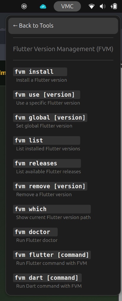 11bDev's tweet image. Here is my little #Gnome extension for version manager cheat sheets. I think I have the most important ones covered.