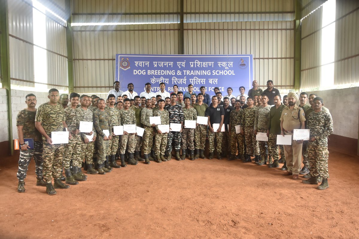 Dog Breeding and Training School, CRPF tweet media