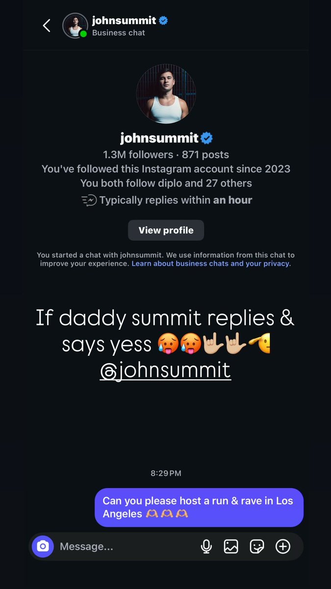Please let this get to <a href="/johnsummit/">John Summit</a> 🫶🏼🙌🏼