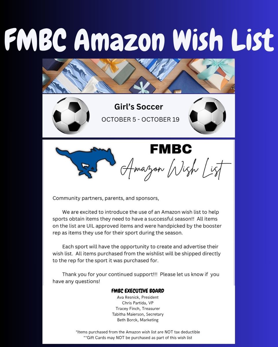 Mustangs Booster Club tweet media