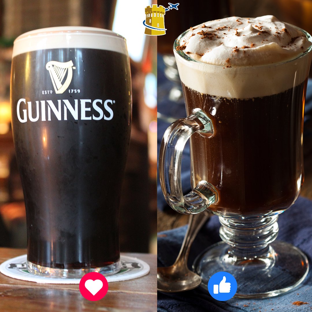 Which Irish staple are you reaching for after a hard day? A bit of guinness or an irish coffee? Let us know in the comments with an emoji! ⬇️

#thisorthat #tuesdaymotivation #ireland #guinness #irishcoffee #treatyourself