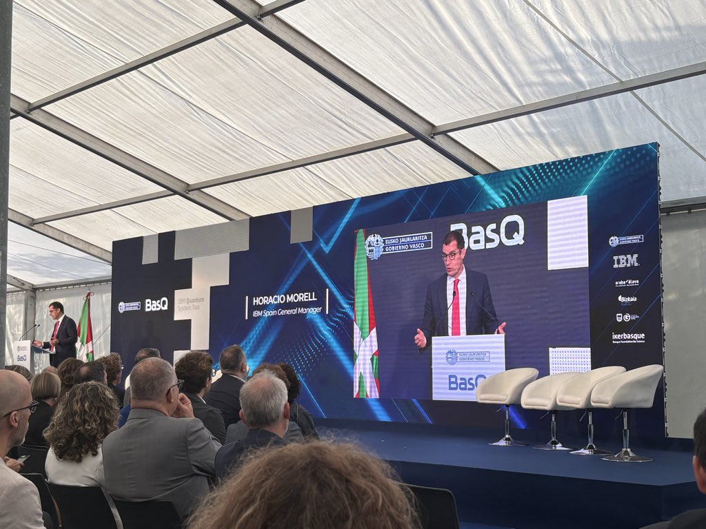 ViralgenVC's tweet image. We are proud to join @Gob_eus and @IBMResearch at the launch of Europe’s first IBM Quantum System Two in #Donostia 🇪🇺
This milestone marks a new era for quantum computing in Europe powered by @IBMResearch.
The future of quantum innovation starts here. #QuantumComputing