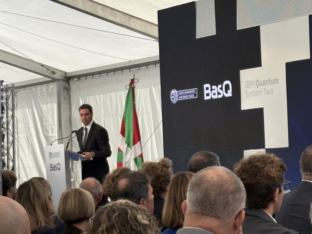 ViralgenVC's tweet image. We are proud to join @Gob_eus and @IBMResearch at the launch of Europe’s first IBM Quantum System Two in #Donostia 🇪🇺
This milestone marks a new era for quantum computing in Europe powered by @IBMResearch.
The future of quantum innovation starts here. #QuantumComputing