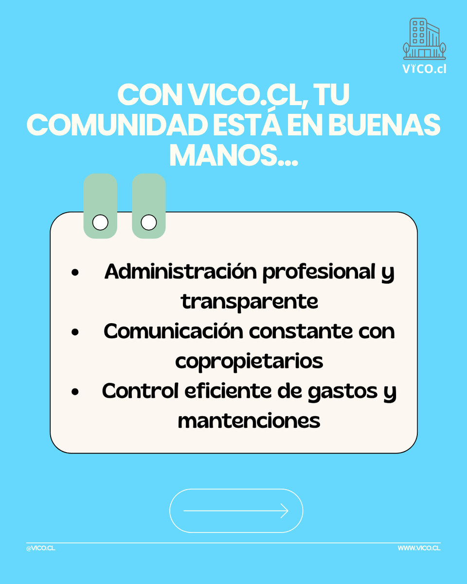 Vicocl_'s tweet photo. Ahí es donde entra https://t.co/9eHS3mELbT 🙌
La plataforma que transforma la administración de edificios con orden, comunicación y eficiencia digital.
#VicoCL #PropTech #TransformaciónDigital #ComunidadSegura https://t.co/FI2eMKhWMt