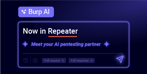 Burp Suite tweet media