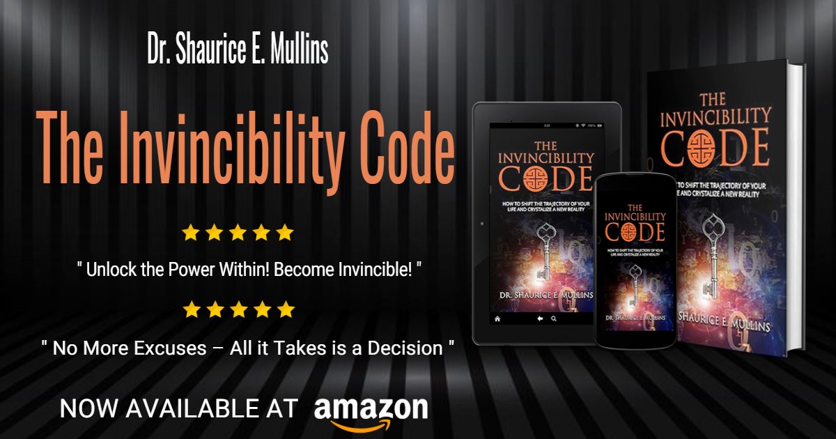 CofffeePress's tweet photo. Struggling with low self-esteem or past pain? The Invincibility Code teaches 7 practices to reclaim your power, turn challenges into opportunities, and guide you toward the life you’ve always wanted. @drshauricemullins #TheInvincibilityCode #PersonalGrowth https://t.co/nB8CfQXxXq https://t.co/Ui2koOcfOn