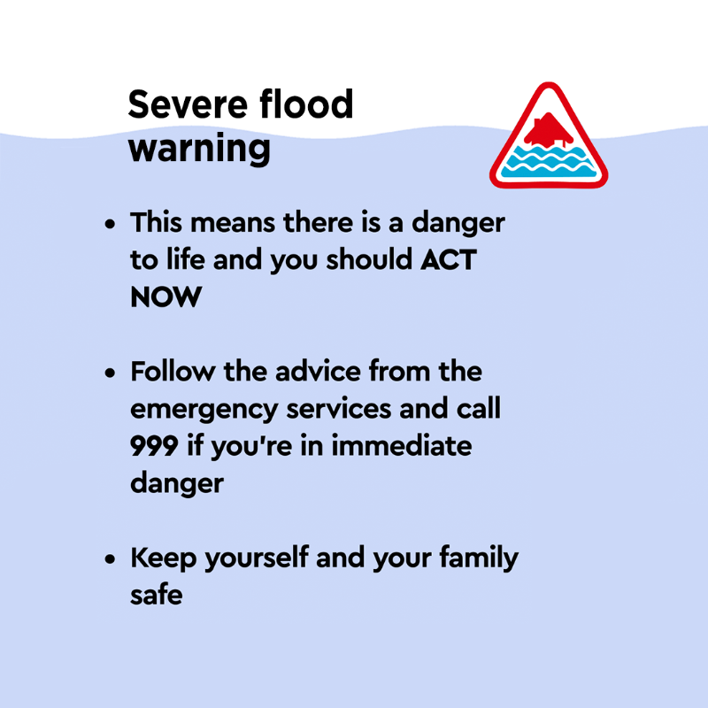 EnvAgency's tweet photo. Do you know the difference between flood alerts and warnings?

Understanding them and knowing how to respond can limit the impact of flooding on your home and family - and even save a life.

This #FloodActionWeek, make sure you’re prepared by looking through our guide 🔽