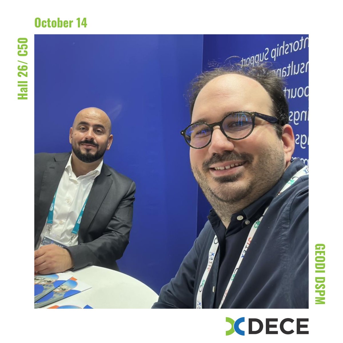 SoftwareDECE's tweet image. 🌍 Day 2 at GITEX Global 2025!
🔐 We’re shaping the future of data security at GITEX Global 2025!
Explore how GEODI DSPM delivers AI-powered protection and compliance.
📍 Visit Hall 26 / C50 to experience intelligent data governance.
#GITEXGLOBAL2025 #GEODI #DECESoftware