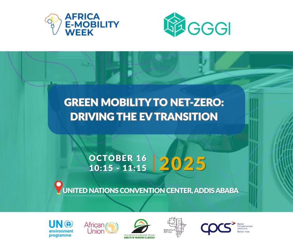 🌍 Join us at the 2025 Africa E-Mobility Week!

Africa’s transport sector is at a turning point - and green mobility is the key to achieving net-zero.

Let’s drive the transition to a cleaner, smarter, and more inclusive transport future for Africa 🚘⚡