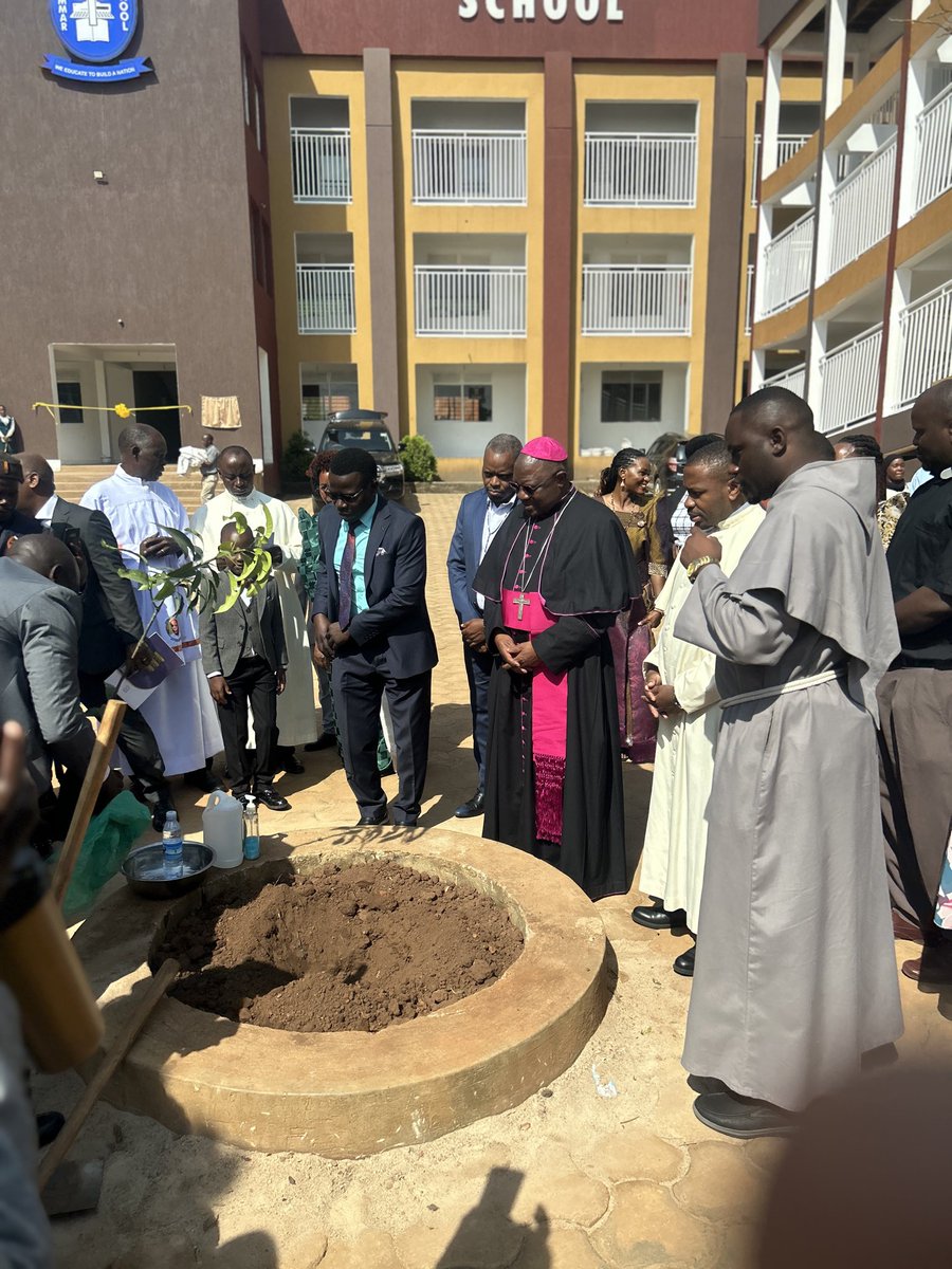 Ridgewayschools's tweet photo. Today we had a thanksgiving ceremony and Dedication mass led by HIS GRACE PAUL SEMOGERERE…#trending #Dedicationmass #PLE https://t.co/KyXEKwJNJT