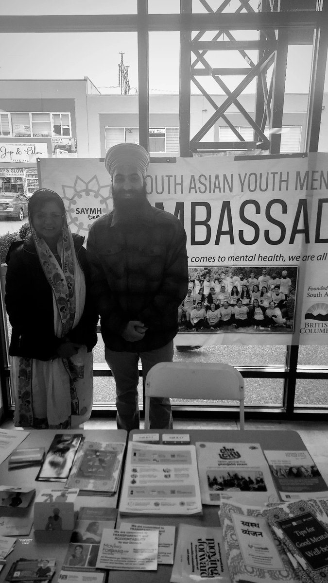SOUDA founder Gurkirat Singh Nijjar and one of SAMHAA's 12 founding directors Ranjit Hayer