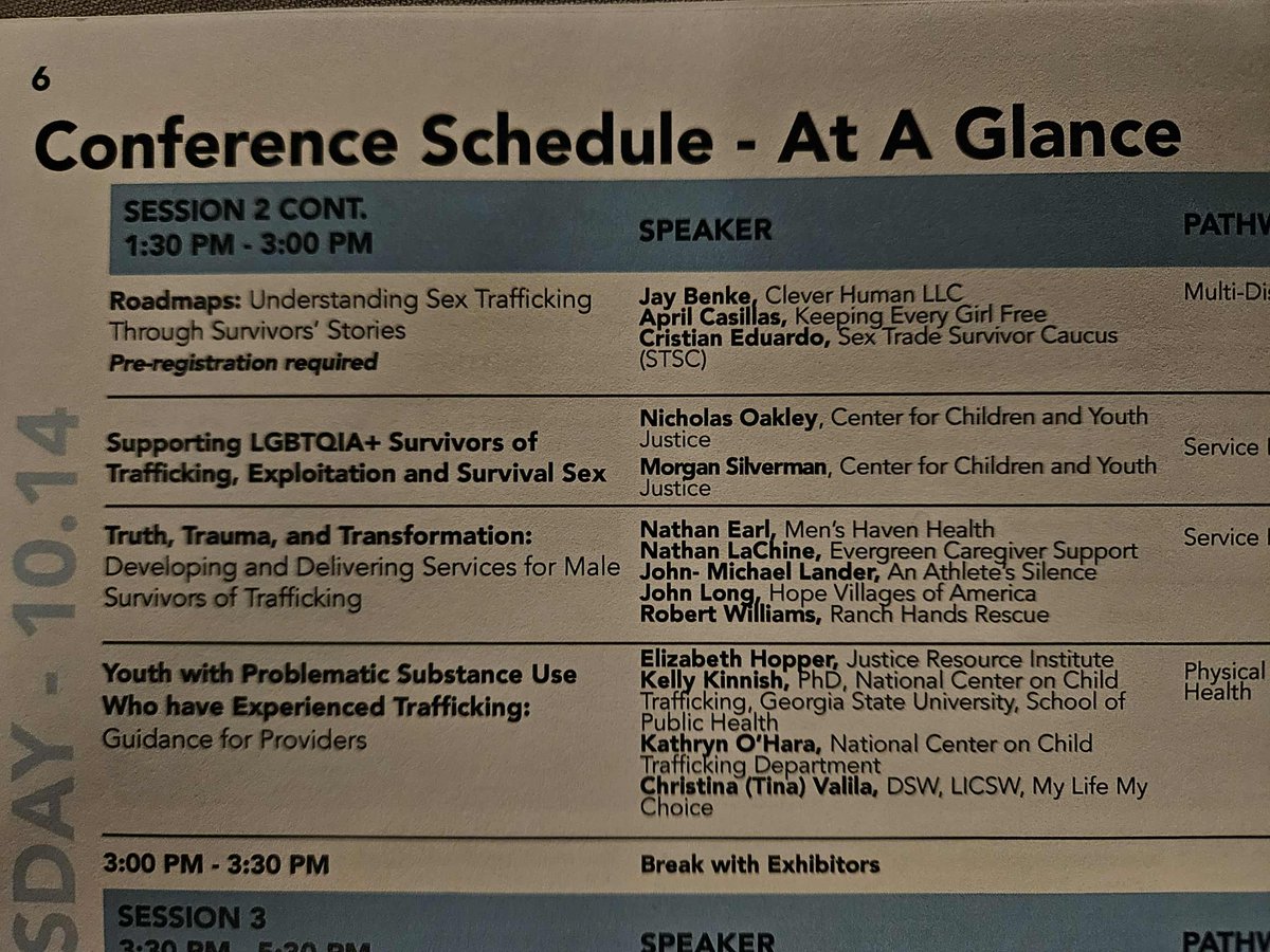 ECSupport_org's tweet image. Exciting news! 🎉 Our founder, Nathan LaChine, will speak at this year’s #JuSTConference on the panel:
 “Truth, Trauma, and Transformation: Developing and Delivering Services for Male Survivors of Trafficking.”
#MaleSurvivors #HumanTraffickingAwareness #just2025