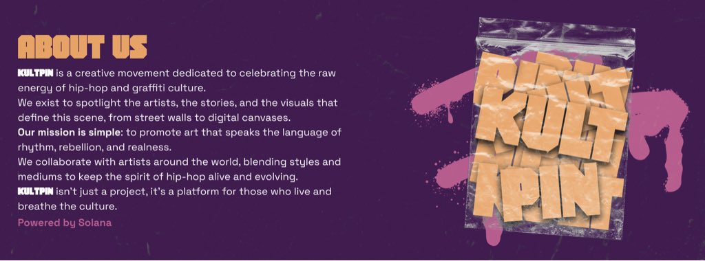 Let me tell y’all what’s <a href="/KultPin/">KultPin</a>🚨

In the past few days, you might see me showing WIPs or talking about KultPin onTL

KultPin is a project by my bro <a href="/ynsgh_/">ynsgh.sol</a> &amp; I, powered by <a href="/solana/">Solana</a> 

Below, you can read &amp; understand what’s our vision👇

Follow <a href="/KultPin/">KultPin</a> &amp; stay tuned for more👀🔥