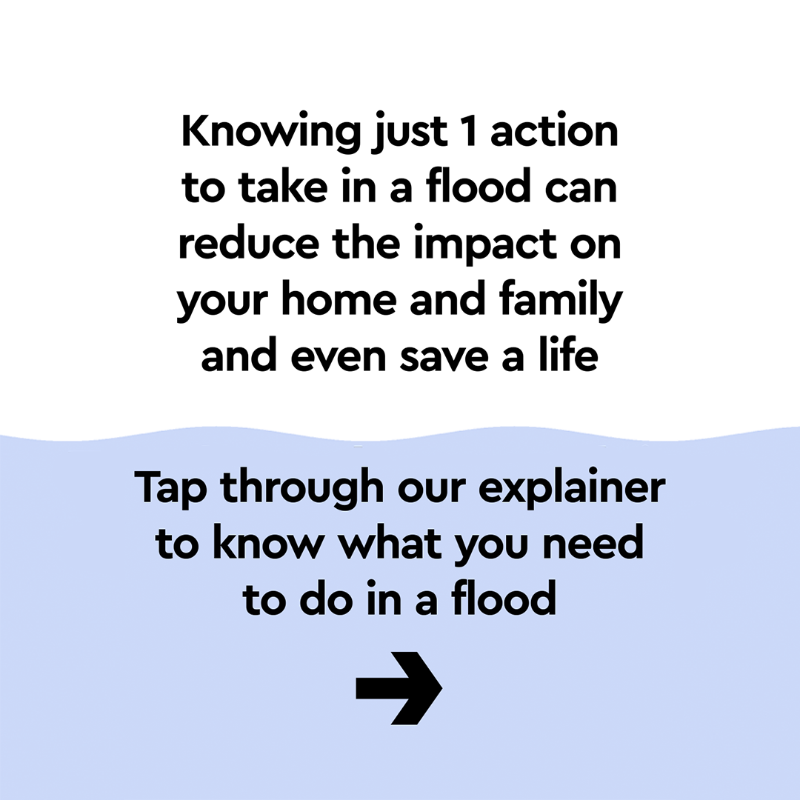 EnvAgency's tweet photo. Do you know the difference between flood alerts and warnings?

Understanding them and knowing how to respond can limit the impact of flooding on your home and family - and even save a life.

This #FloodActionWeek, make sure you’re prepared by looking through our guide 🔽