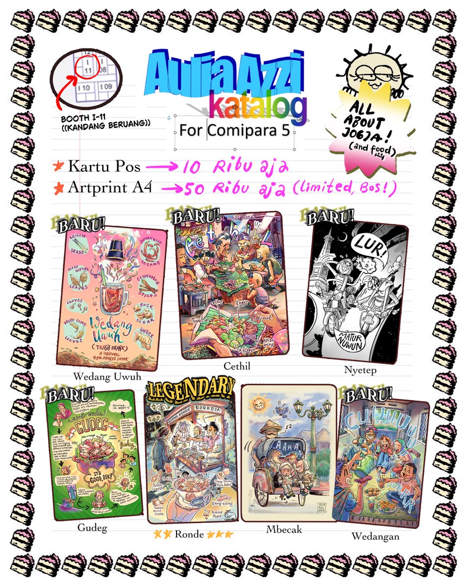 ke Comipara jangan lupa mampir booth kami yaa, sampai jumpaa!

Kandang Beruang I-11 bareng <a href="/telltalebear/">bear. | COMIPARA6 M18-19 ✨</a> 🙏💃