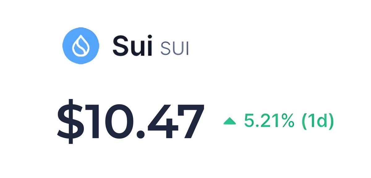 Is this too much to ask for this cycle? 

$SUI