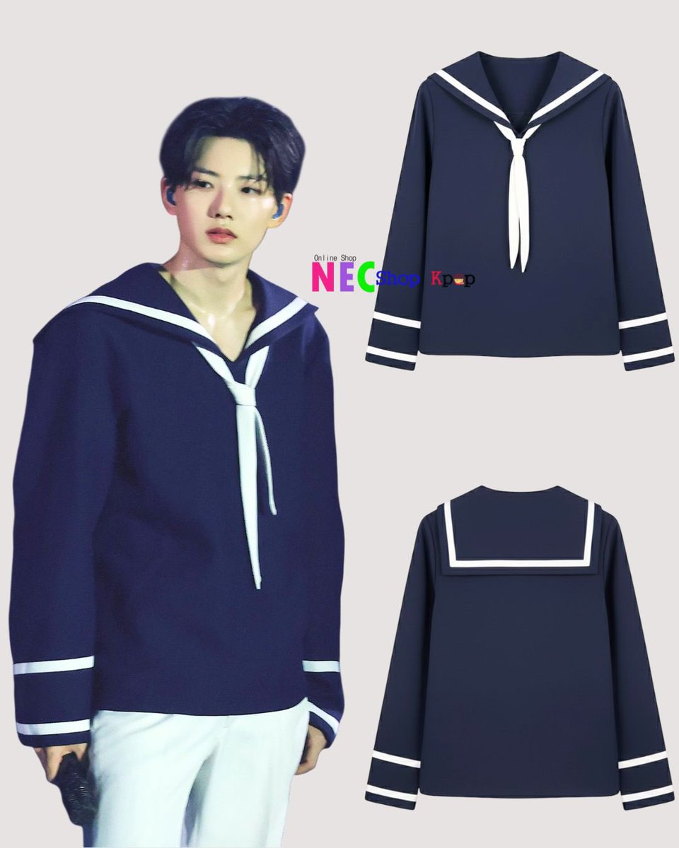 NecShopKpop's tweet photo. NEW PRE ORDER

Product Code : Junkyu Treasure Sailor Shirt - Navy
PRICE : IDR 185.000
Material : Castano, Jahitan Rapi (Hight Quality) https://t.co/bdGig3WXXF